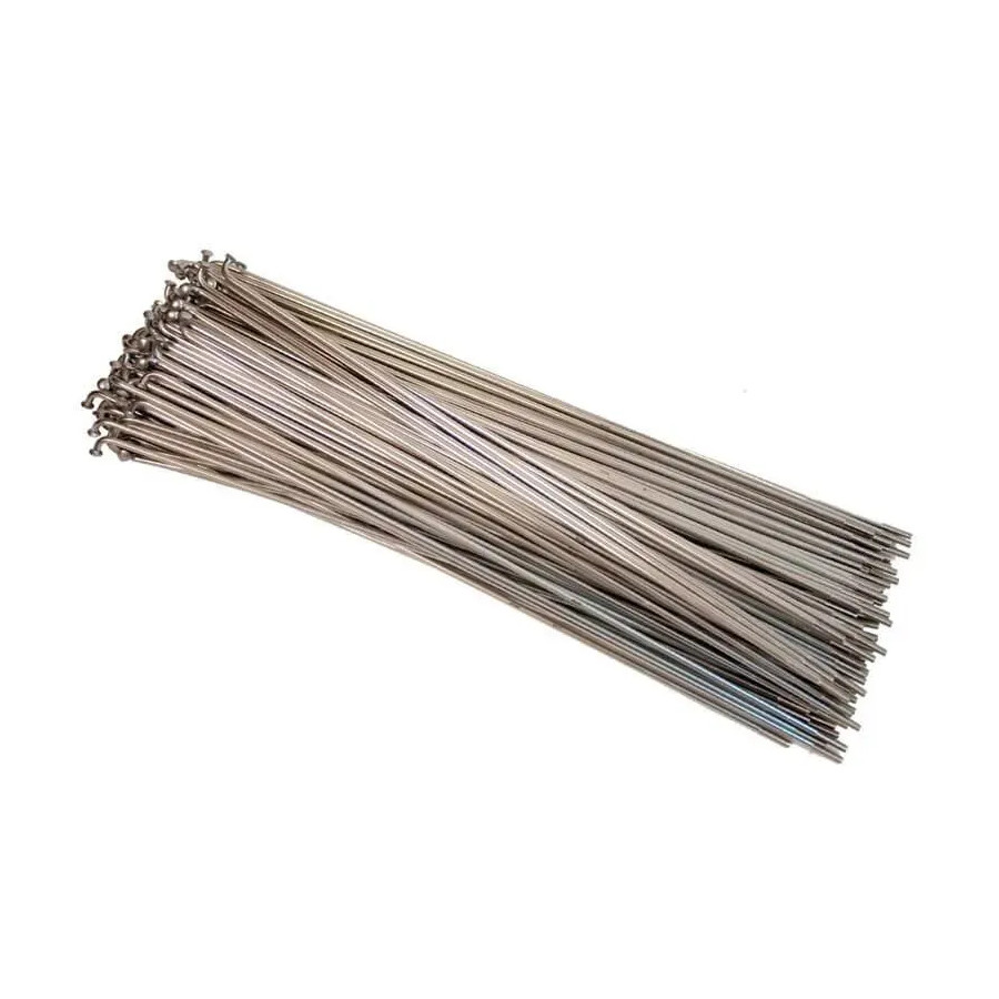 Standard Size Stainless Spoke 14G Silver